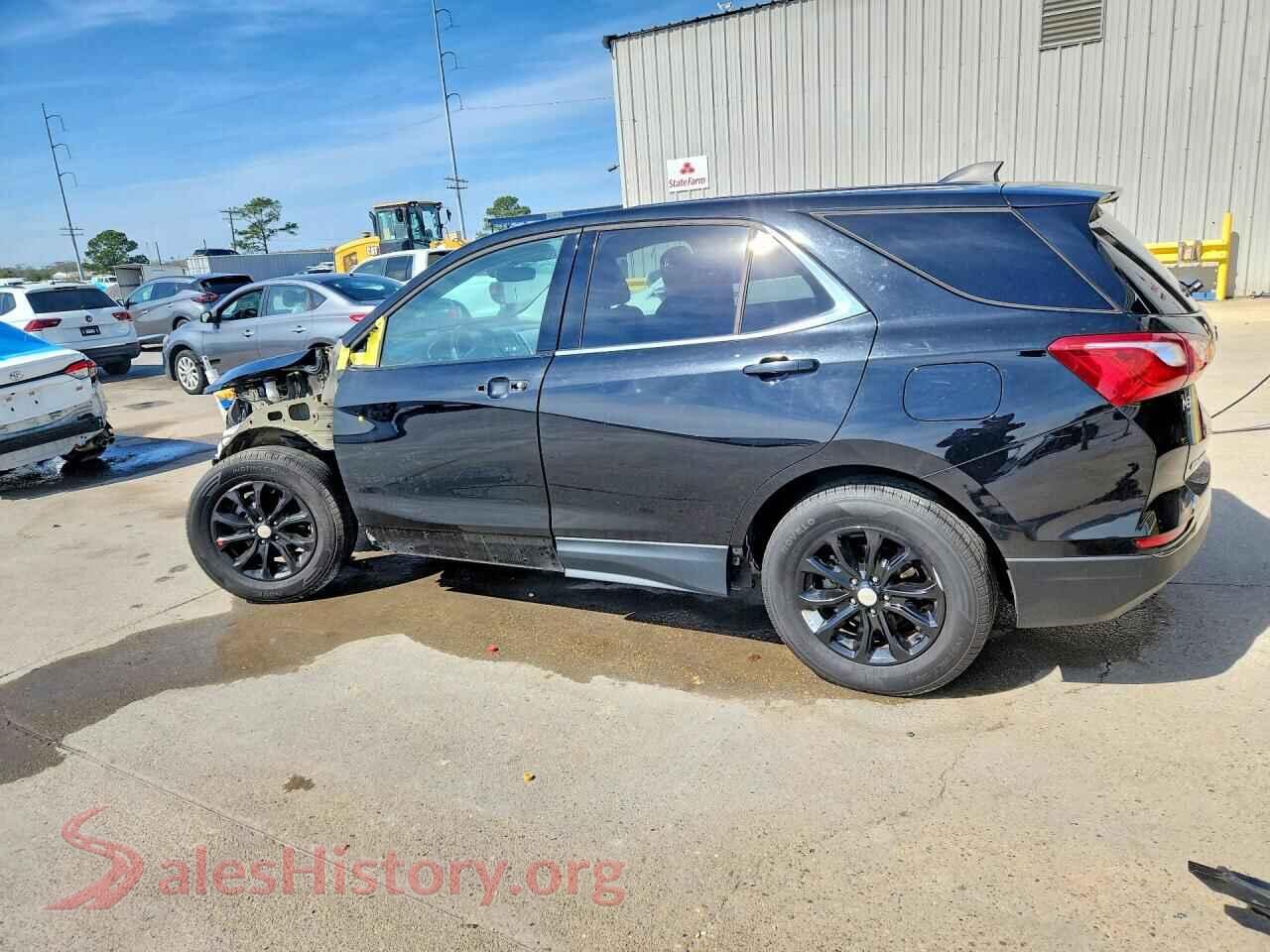 2020 CHEVROLET EQUINOX VIN 2GNAXUEV3L6110748, front view
