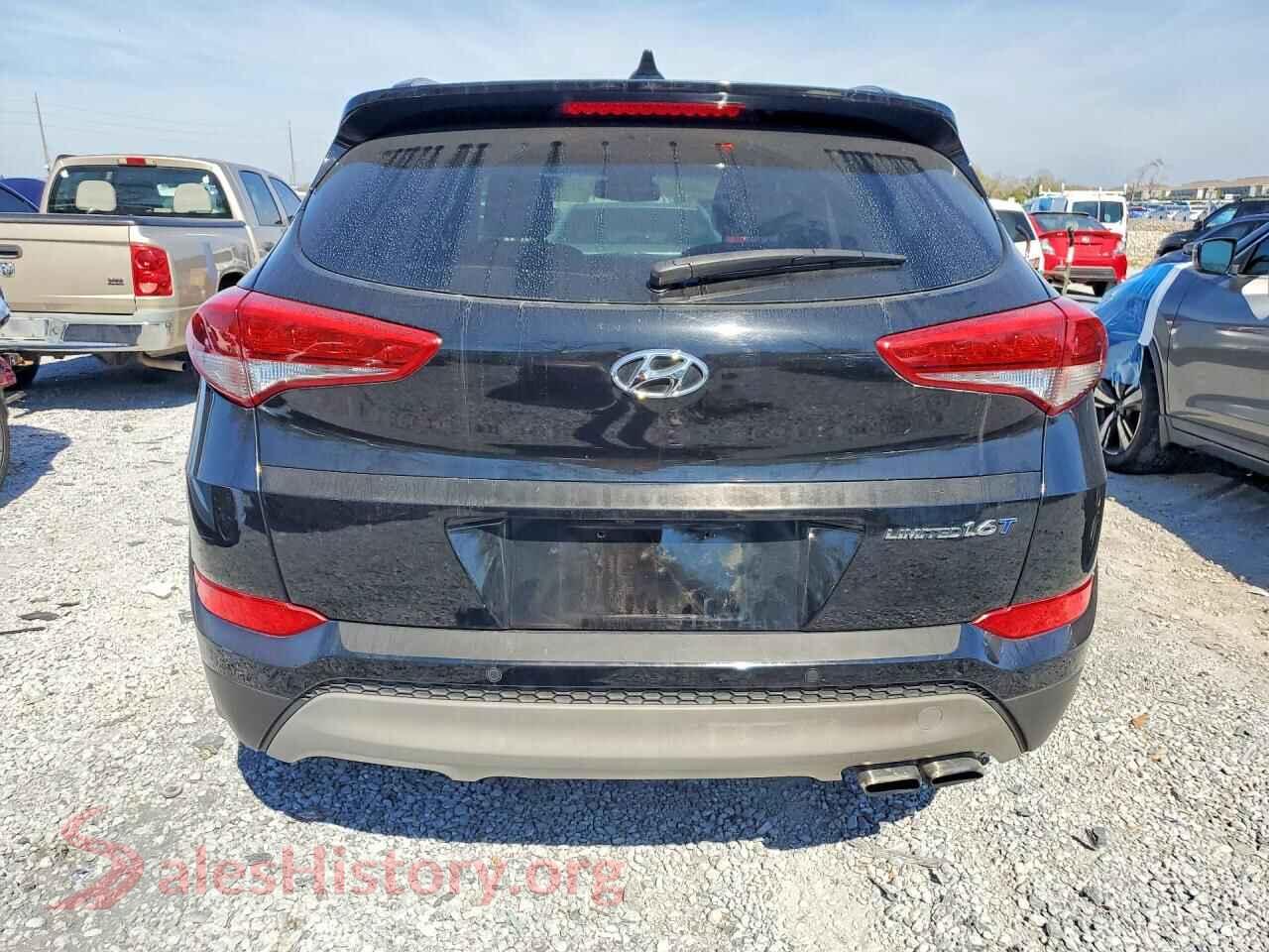 2017 HYUNDAI TUCSON VIN KM8J33A23HU558115, left side view