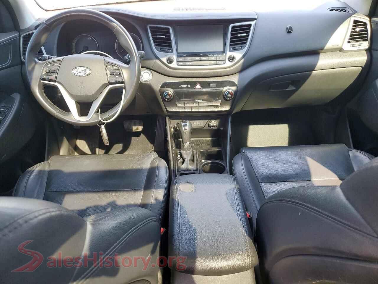 2017 HYUNDAI TUCSON VIN KM8J33A23HU558115, interior dashboard