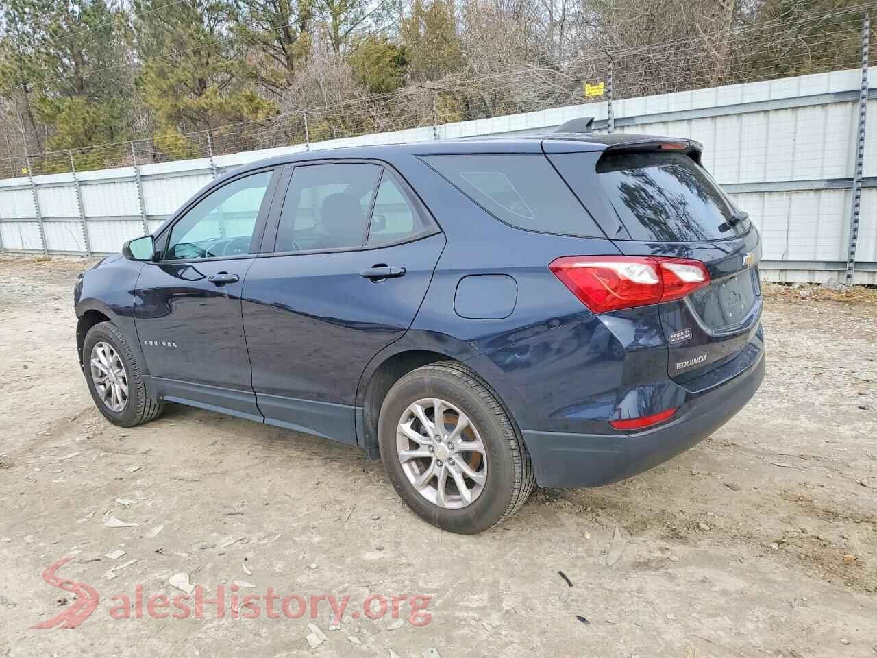 2020 CHEVROLET EQUINOX VIN 3GNAXSEV8LS739010, front view