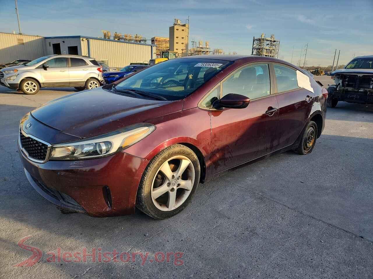 3KPFK4A70HE142777 2017 KIA FORTE