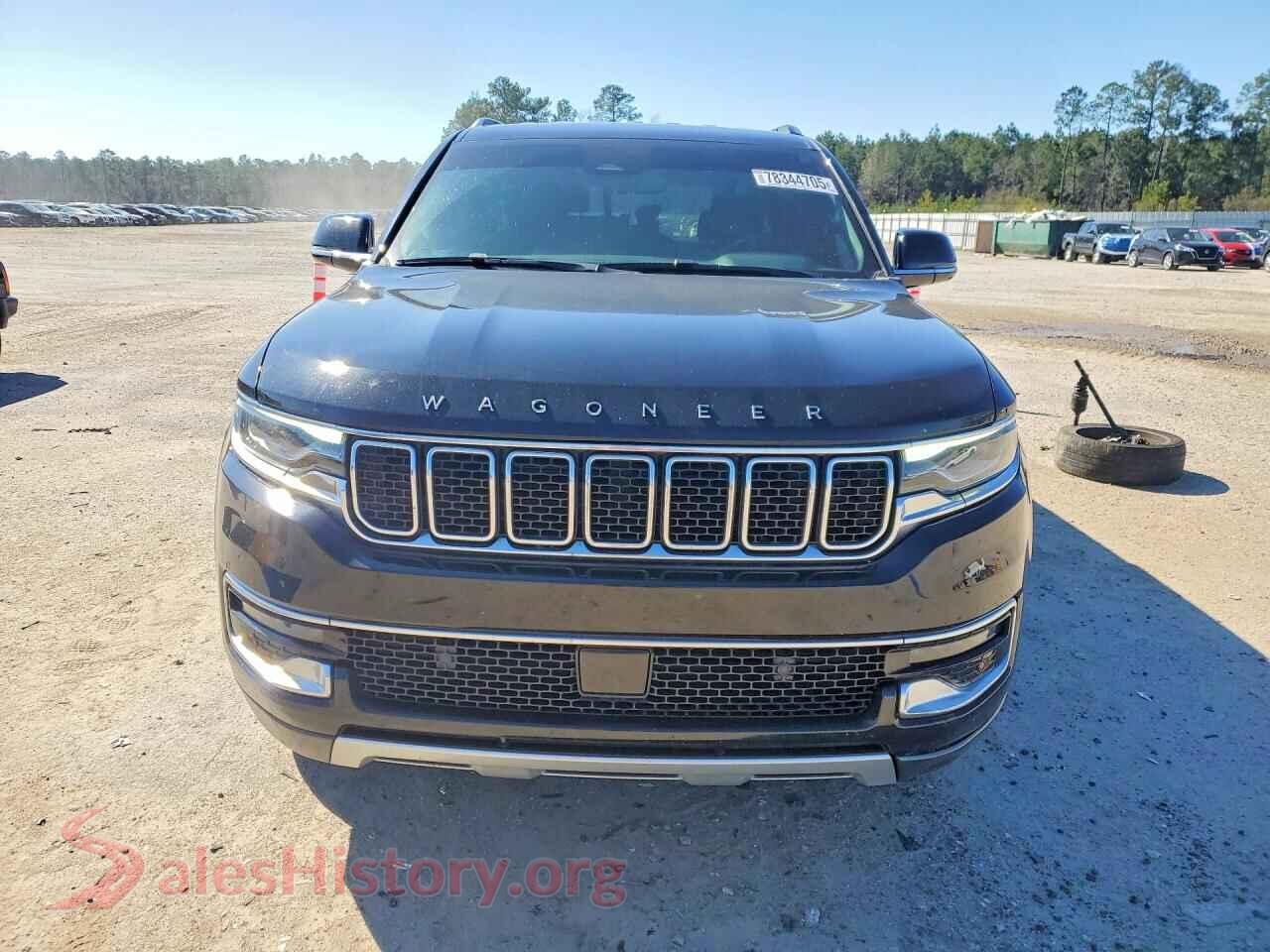 2022 JEEP WAGONEER VIN 1C4SJVBT0NS127451, rear view