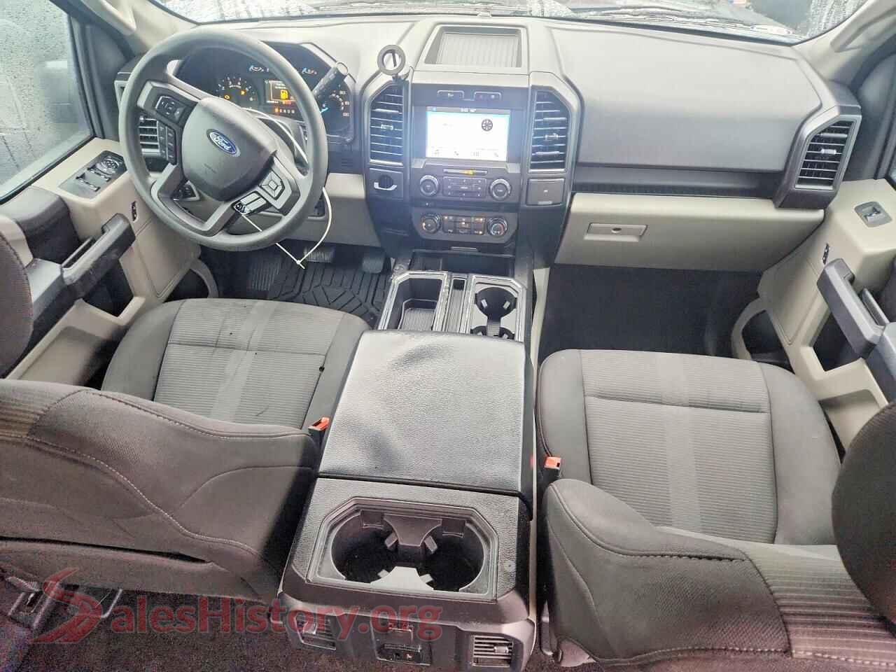2018 FORD F150 VIN 1FTEW1CP1JKD43165, interior dashboard