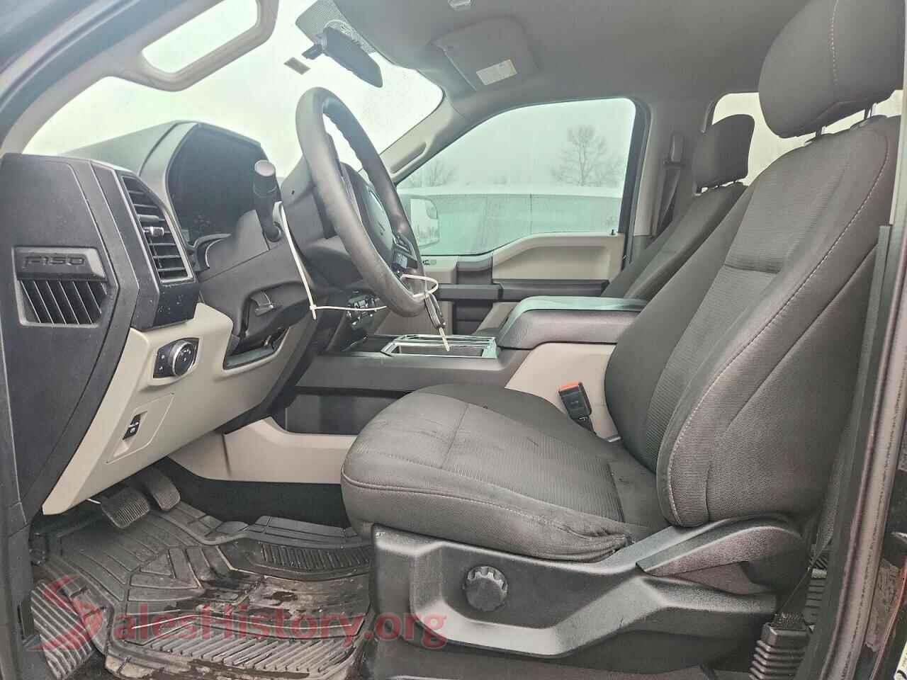 2018 FORD F150 VIN 1FTEW1CP1JKD43165, engine bay