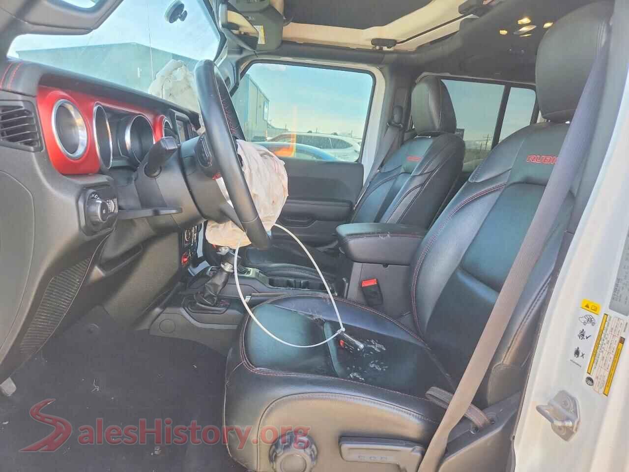 2019 JEEP WRANGLER VIN 1C4HJXFN5KW522666, engine bay