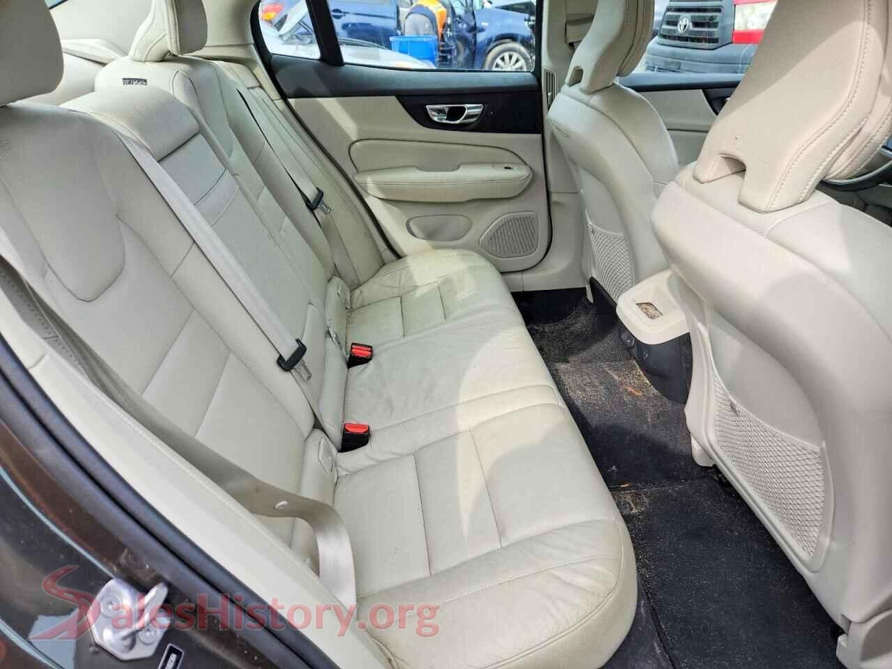 2021 VOLVO S60 VIN 7JR102FKXMG102364, odometer mileage
