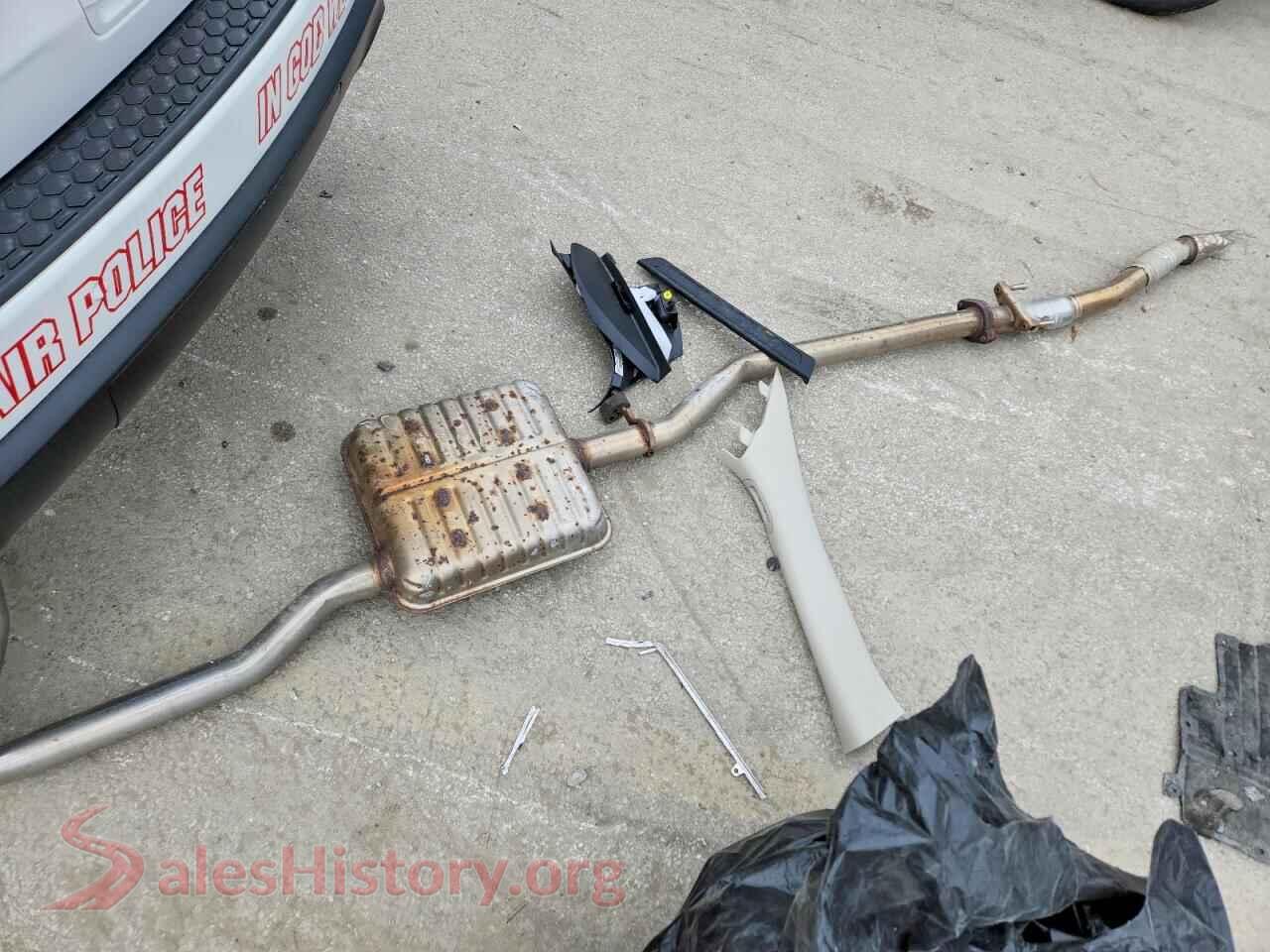 2021 DODGE DURANGO VIN 1C4SDJFT2MC659433, trunk area