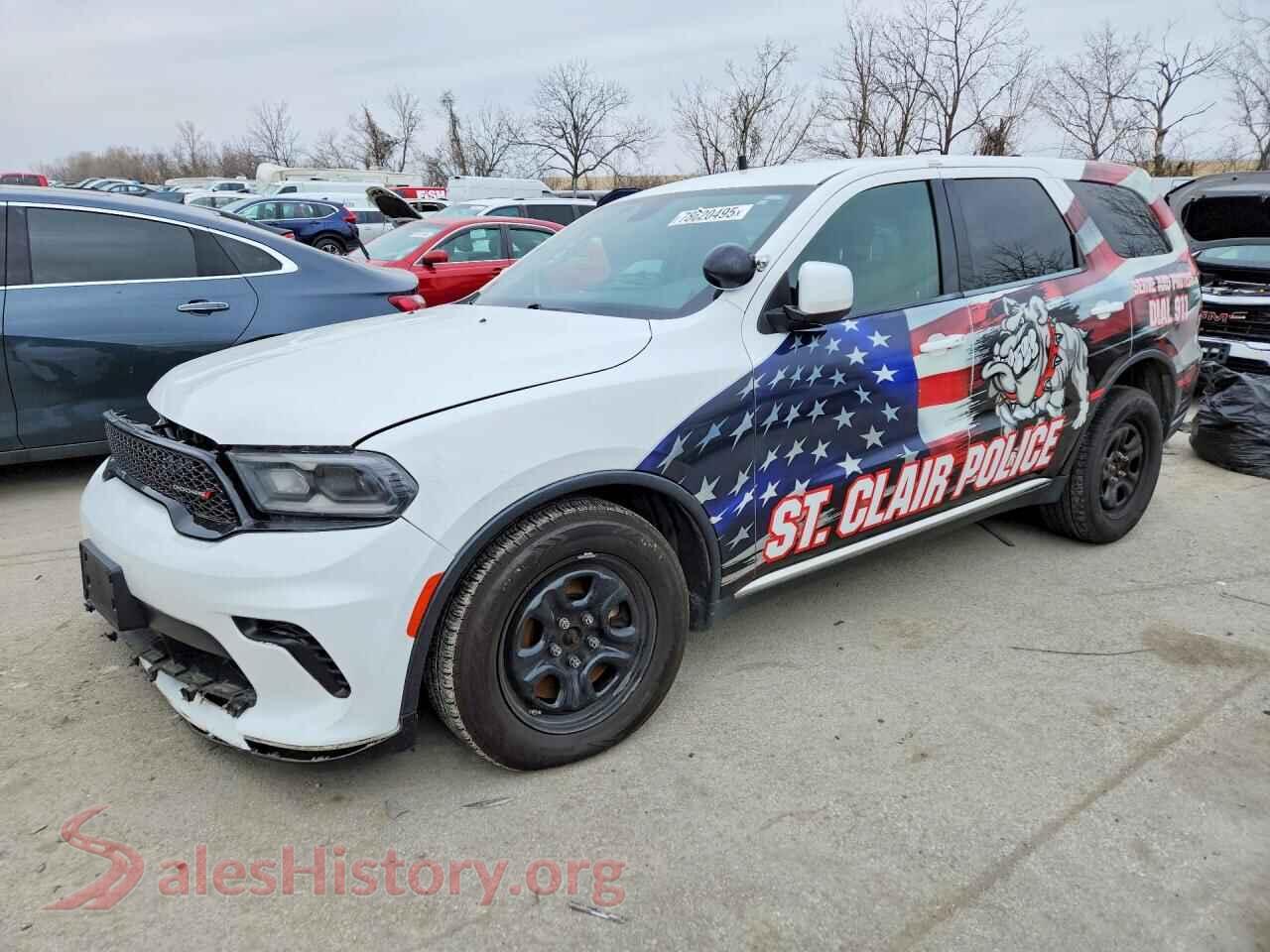 1C4SDJFT2MC659433 2021 DODGE DURANGO