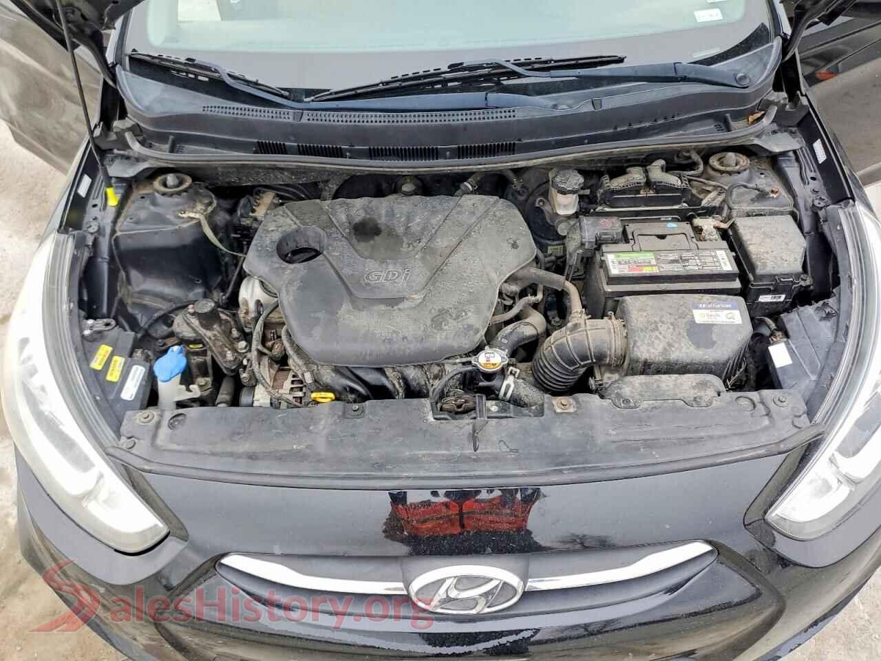 2017 HYUNDAI ACCENT SE VIN KMHCT5AE2HU364206, wheel and tire