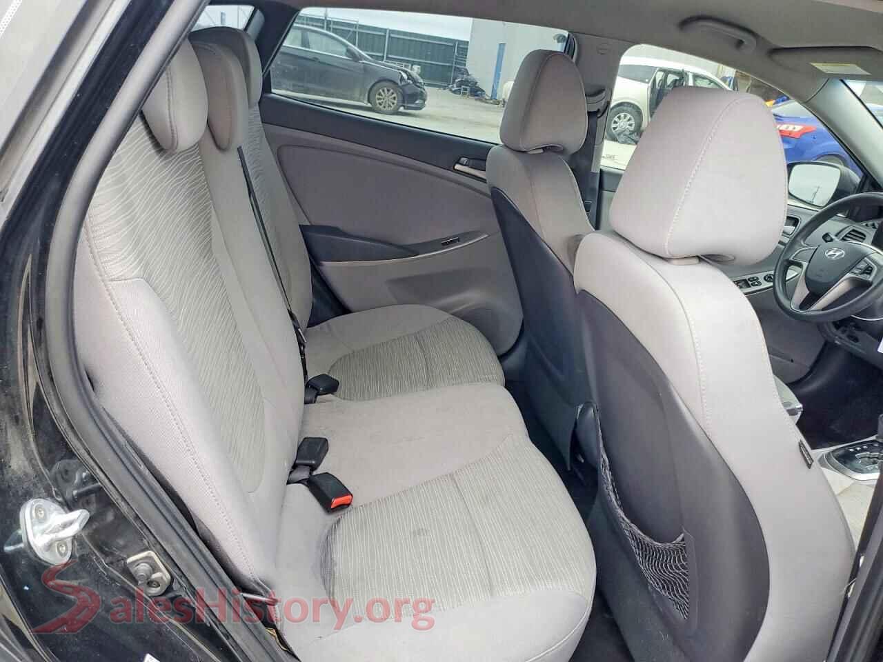 2017 HYUNDAI ACCENT SE VIN KMHCT5AE2HU364206, VIN plate
