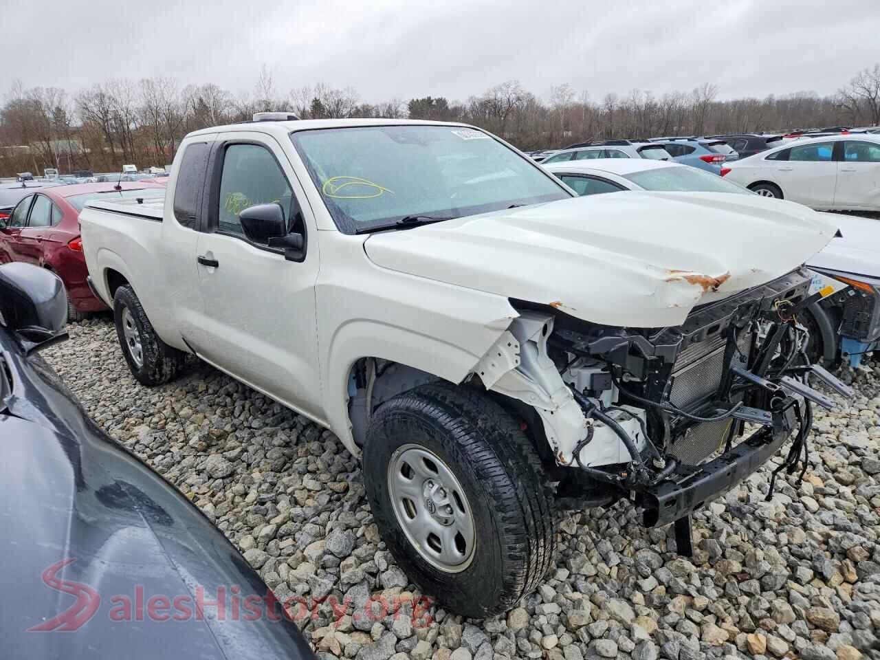 2024 NISSAN FRONTIER VIN 1N6ED1CLXRN661876, rear 3/4 view