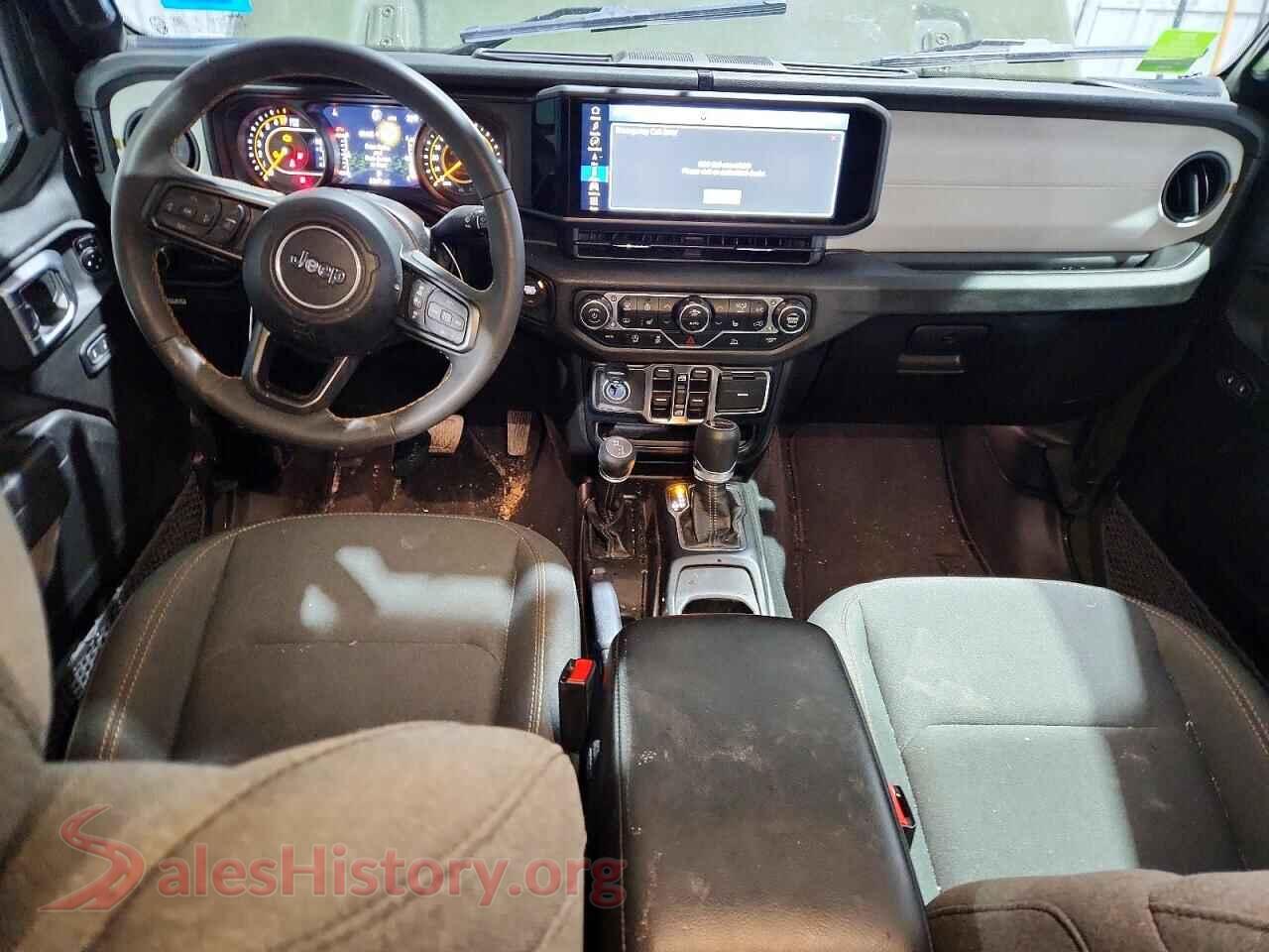 2024 JEEP GLADIATOR VIN 1C6HJTAG9RL100453, interior dashboard