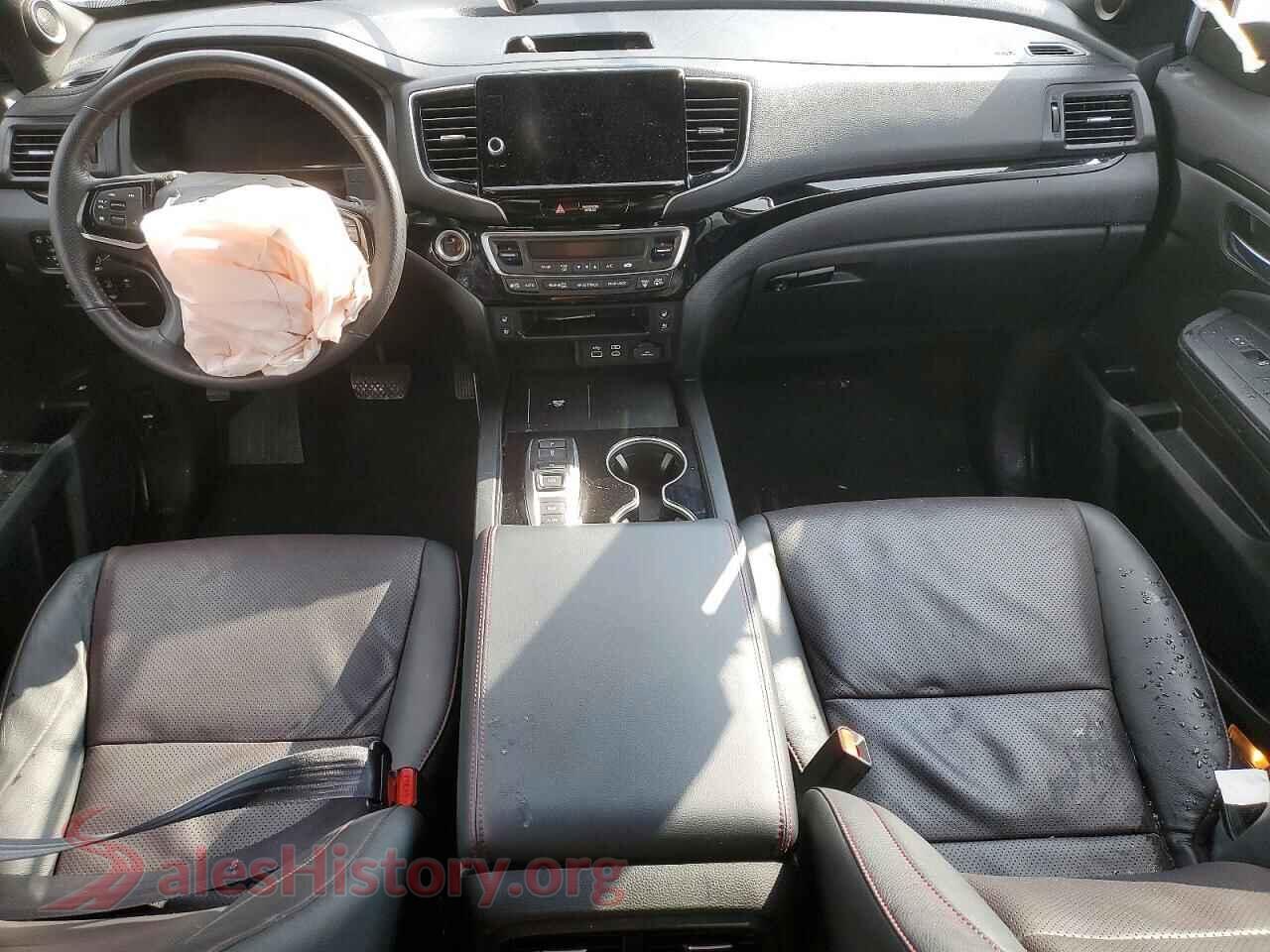 2025 HONDA RIDGELINE VIN 5FPYK3F80SB039551, interior dashboard