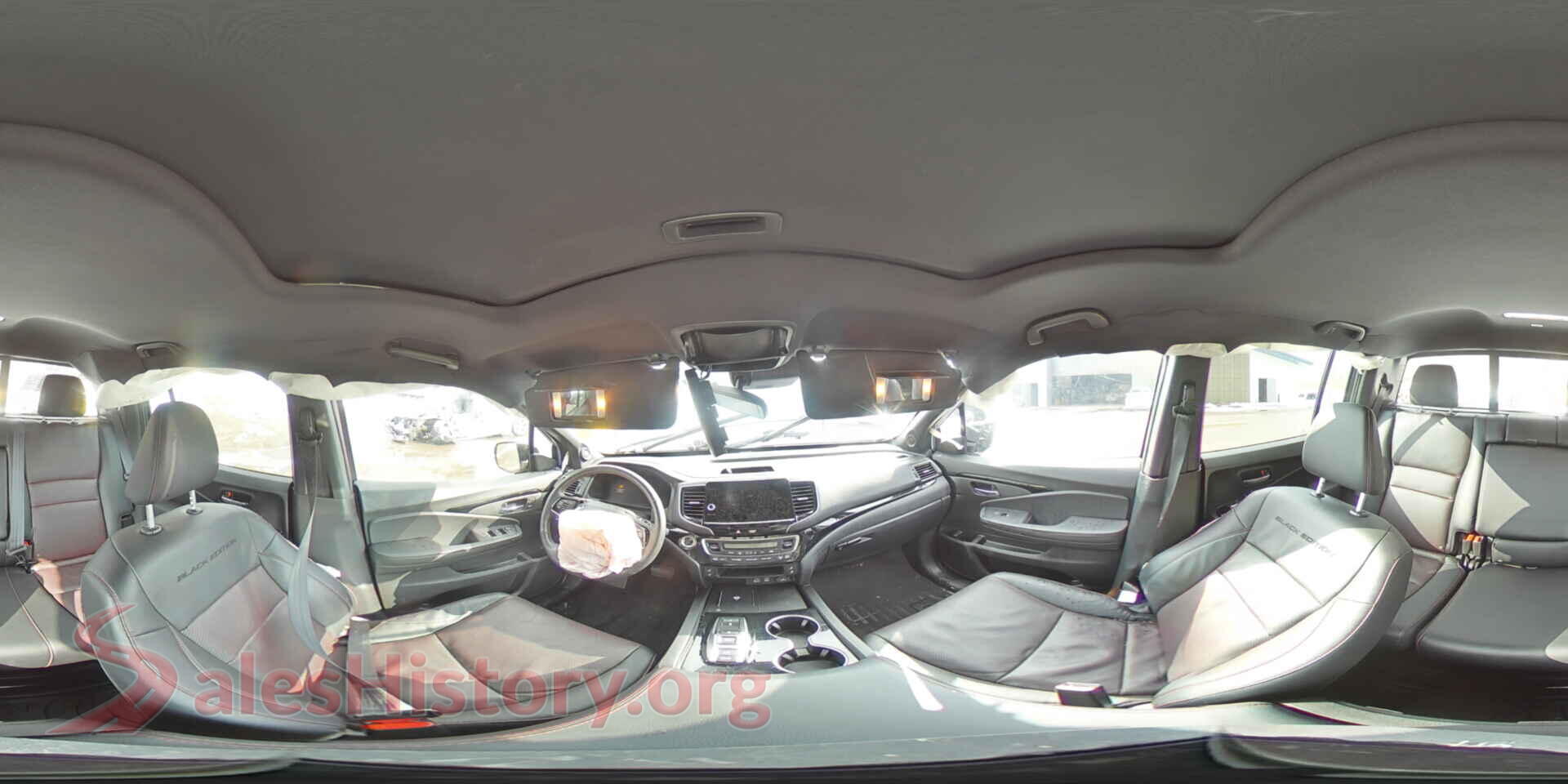 2025 HONDA RIDGELINE VIN 5FPYK3F80SB039551, damage close-up