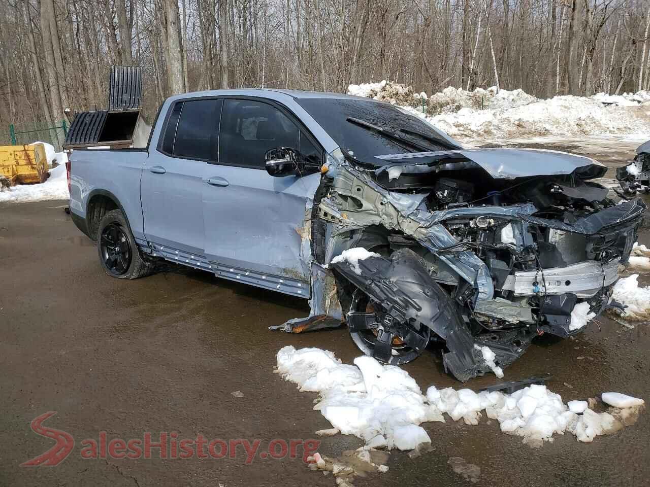 2025 HONDA RIDGELINE VIN 5FPYK3F80SB039551, rear 3/4 view