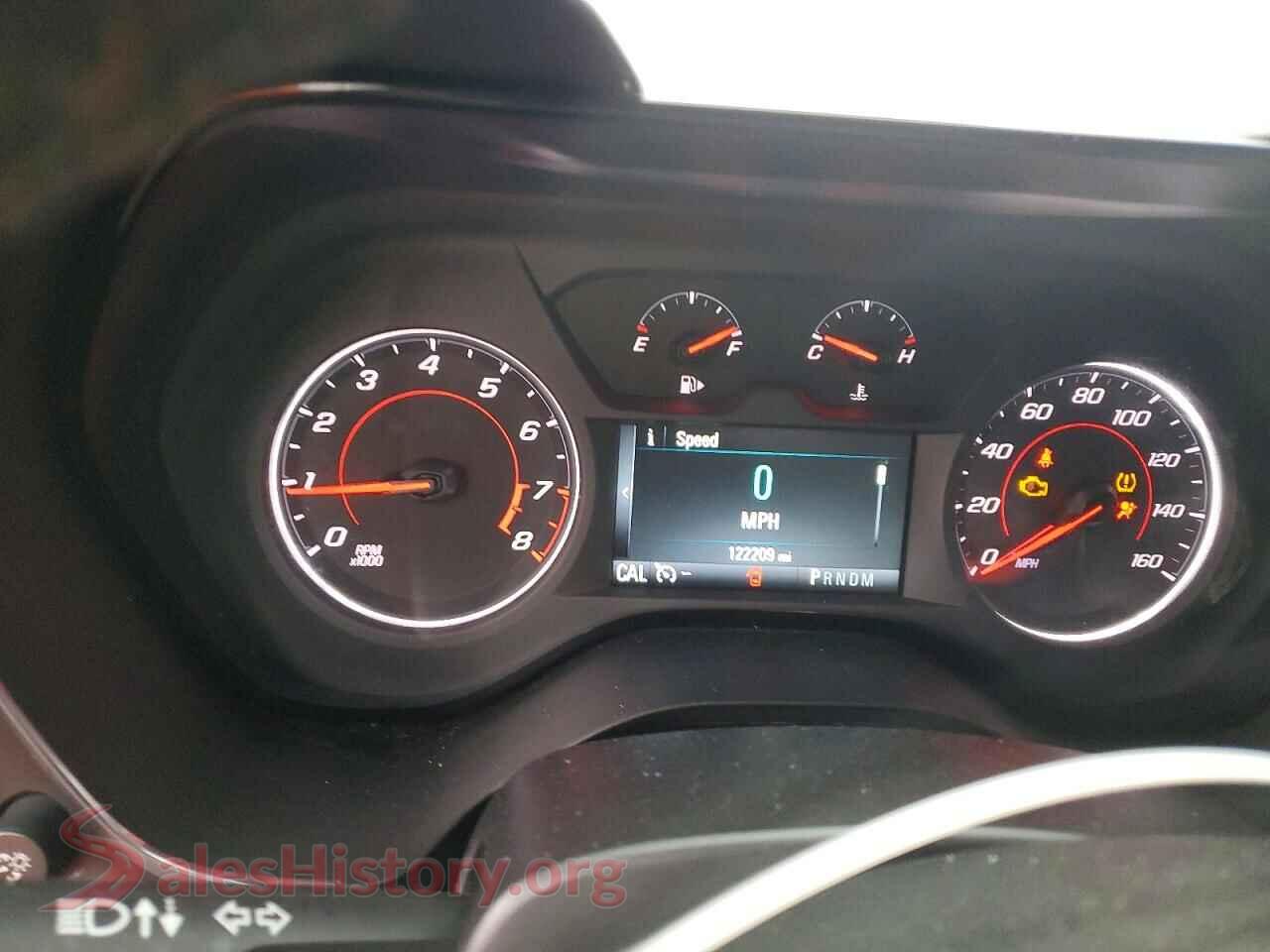 2018 CHEVROLET CAMARO VIN 1G1FB1RX6J0151705, interior center console