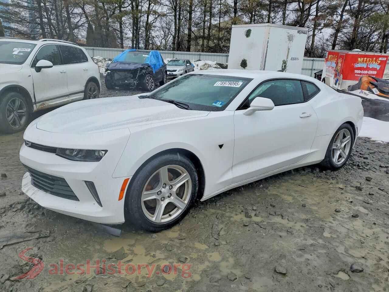 2018 CHEVROLET CAMARO VIN 1G1FB1RX6J0151705, auction photo