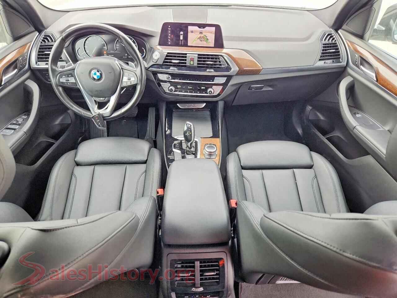 2020 BMW X3 VIN 5UXTY3C03L9C30622, interior dashboard