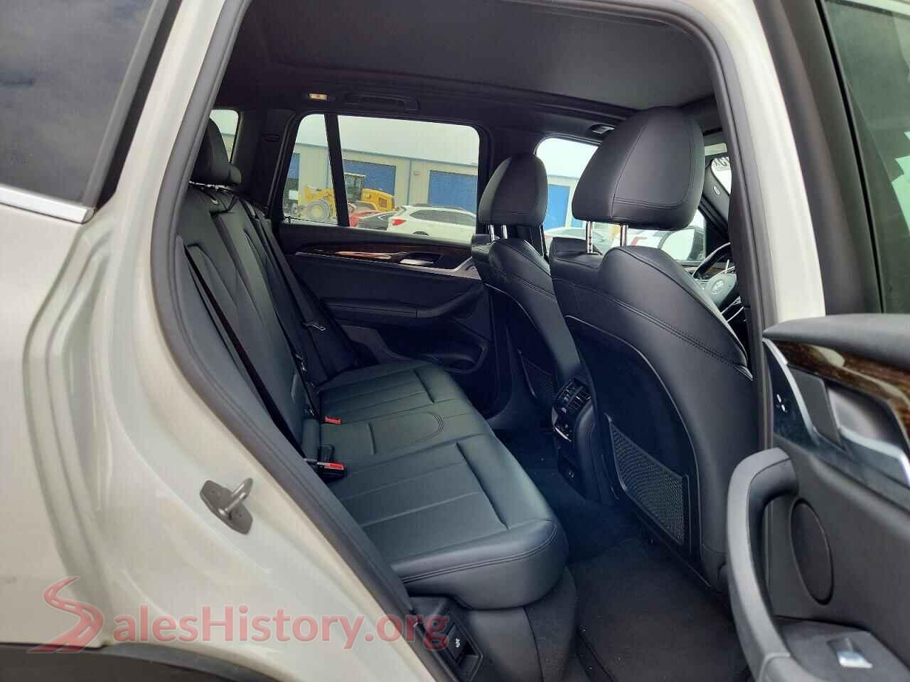 2020 BMW X3 VIN 5UXTY3C03L9C30622, odometer mileage