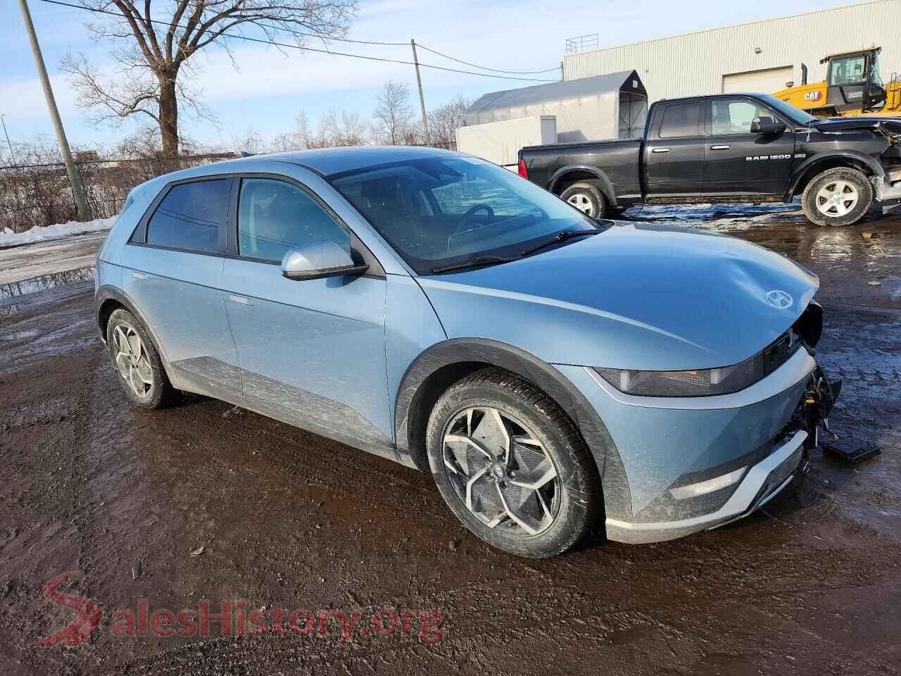 2024 HYUNDAI IONIQ VIN KM8KNDDF5RU323641, rear 3/4 view