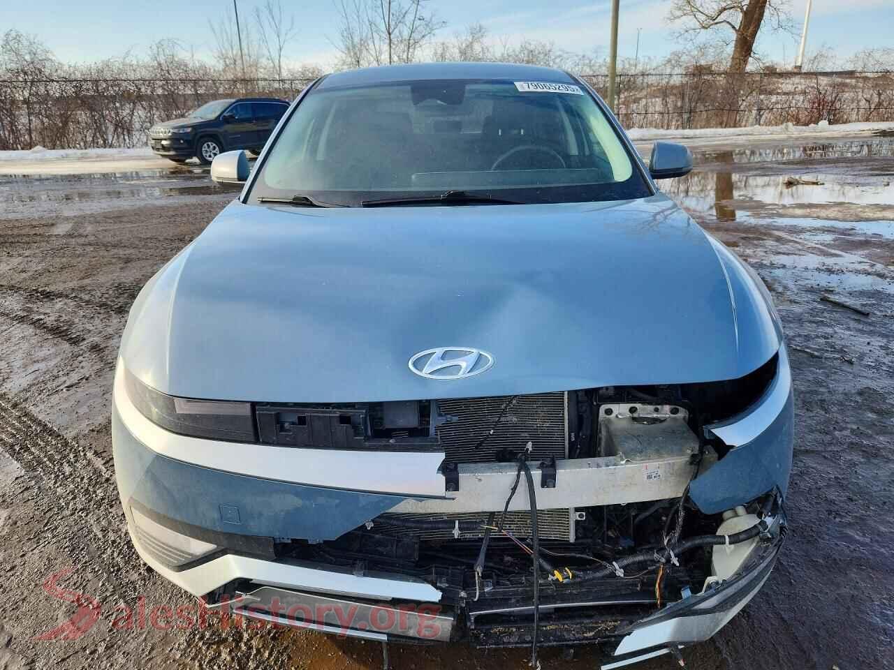 2024 HYUNDAI IONIQ VIN KM8KNDDF5RU323641, rear view