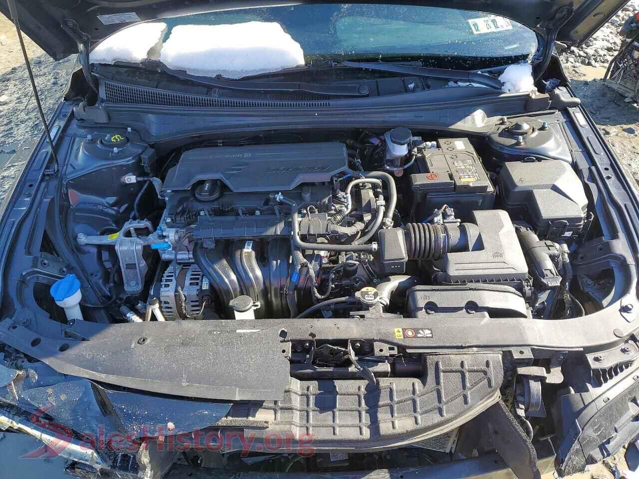 2025 HYUNDAI ELANTRA VIN KMHLP4DG3SU910594, VIN plate