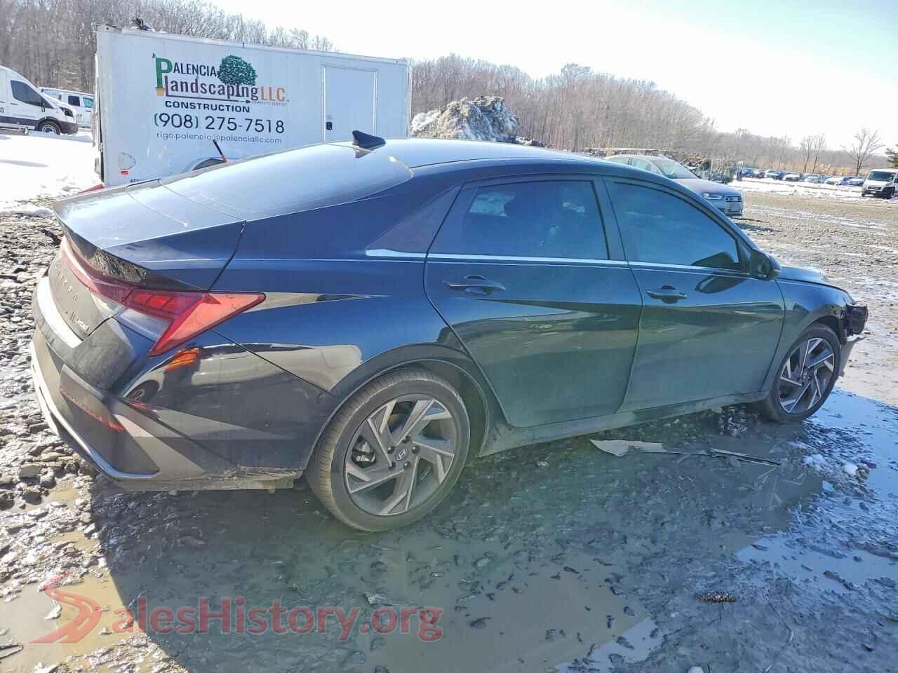 2025 HYUNDAI ELANTRA VIN KMHLP4DG3SU910594, right side view