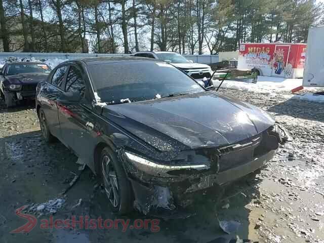 2025 HYUNDAI ELANTRA VIN KMHLP4DG3SU910594, trunk area
