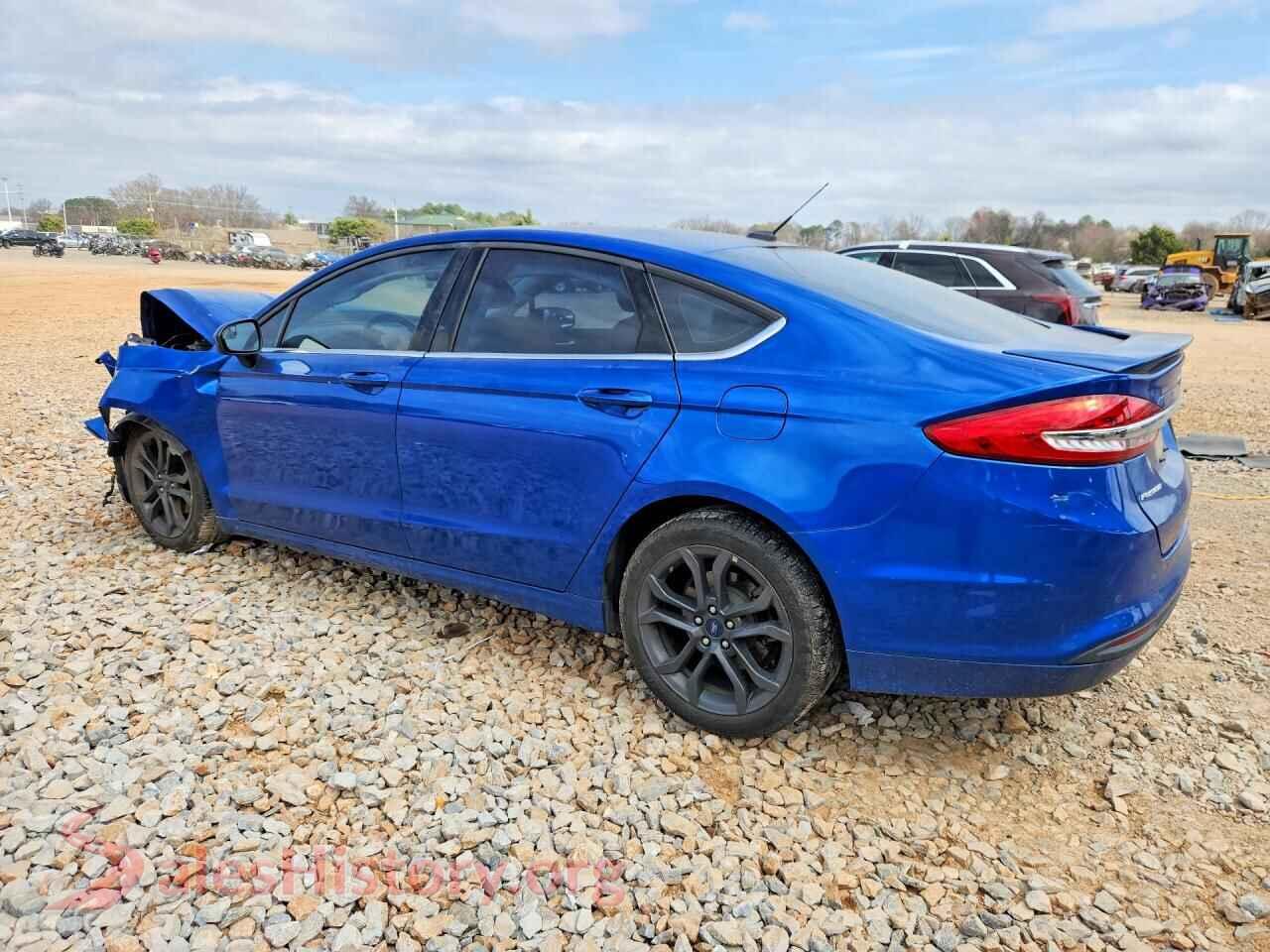 2018 FORD FUSION VIN 3FA6P0H76JR164643, front view