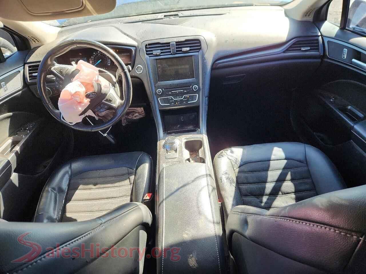 2018 FORD FUSION VIN 3FA6P0H76JR164643, interior dashboard