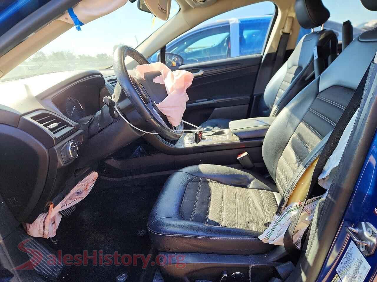 2018 FORD FUSION VIN 3FA6P0H76JR164643, engine bay