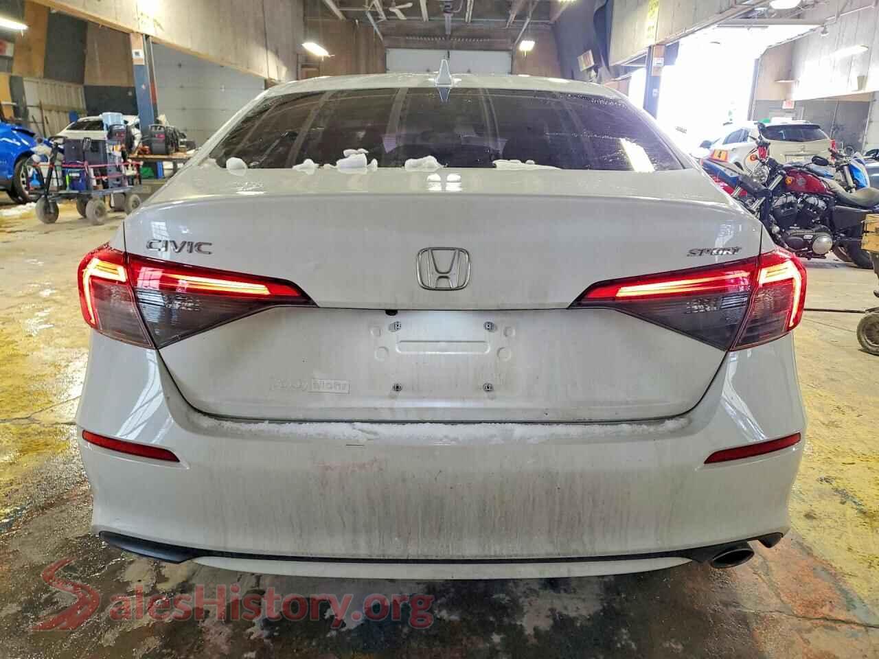 2022 HONDA CIVIC VIN 2HGFE2F55NH503246, left side view