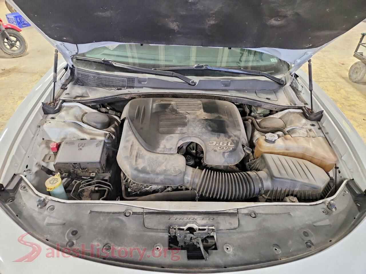 2020 DODGE CHARGER VIN 2C3CDXBGXLH217550, VIN plate