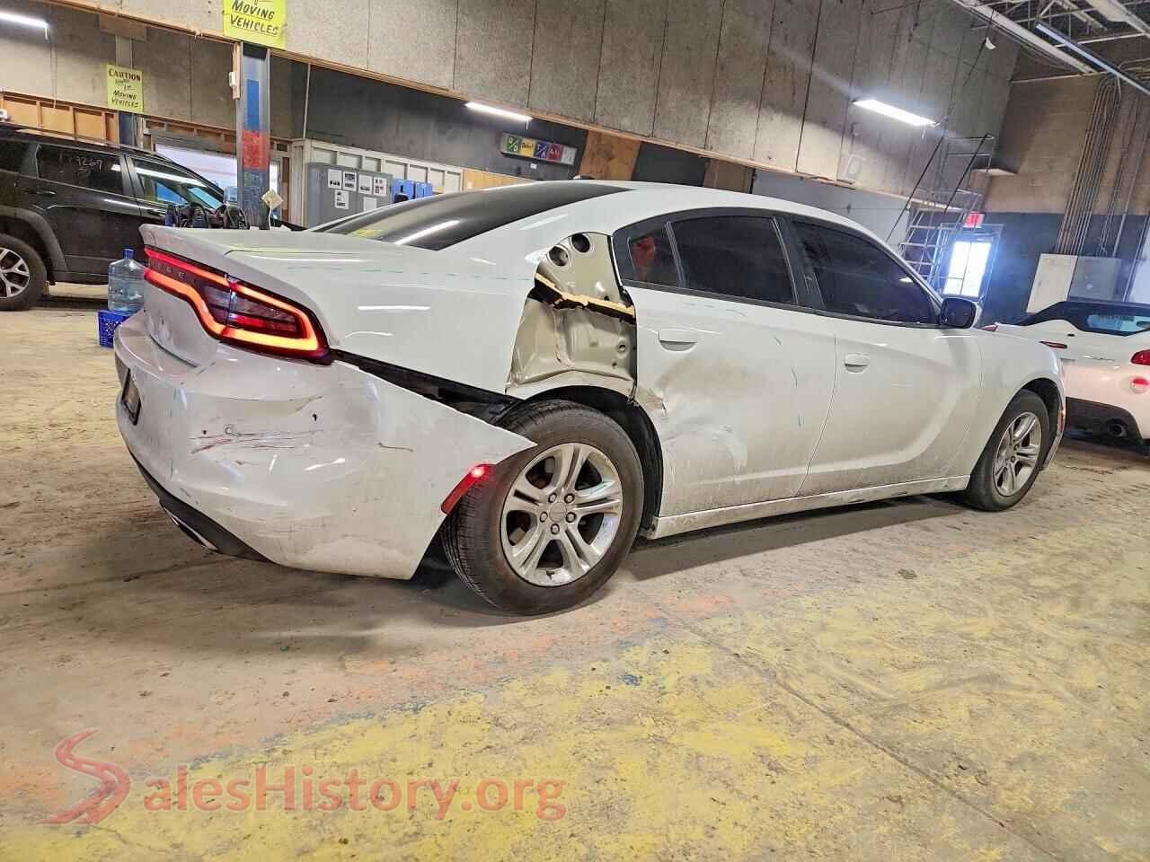 2020 DODGE CHARGER VIN 2C3CDXBGXLH217550, right side view
