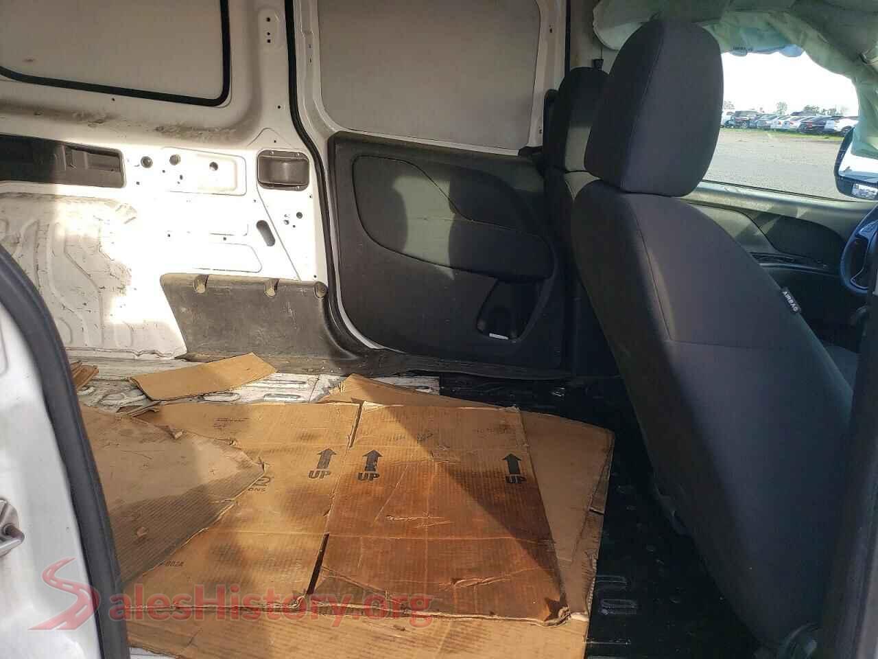 2019 RAM PROMASTER VIN ZFBHRFAB0K6M24809, VIN plate
