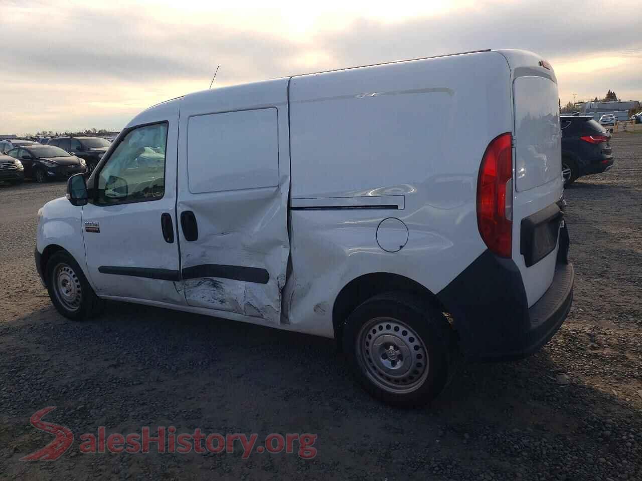 2019 RAM PROMASTER VIN ZFBHRFAB0K6M24809, front view