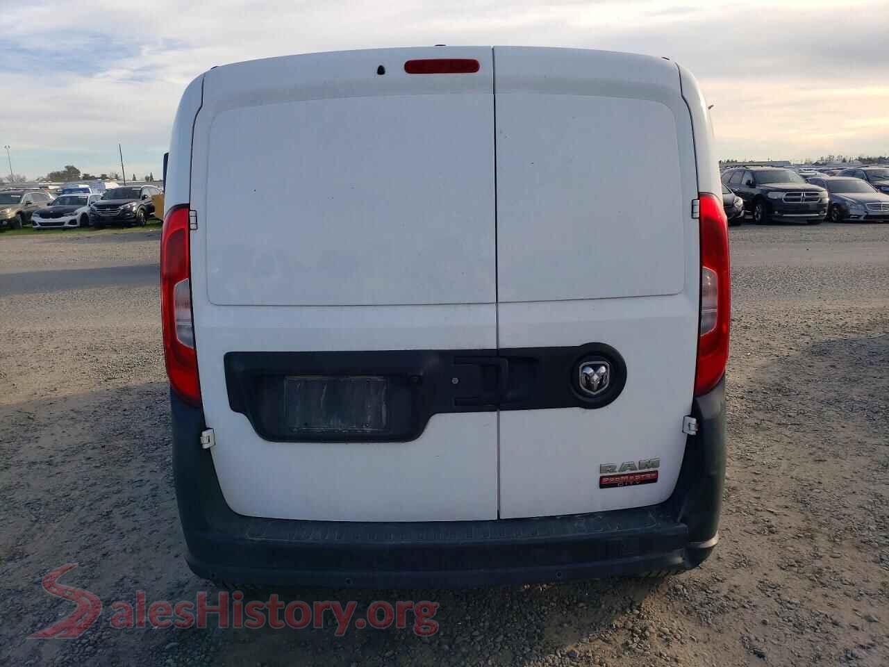 2019 RAM PROMASTER VIN ZFBHRFAB0K6M24809, left side view