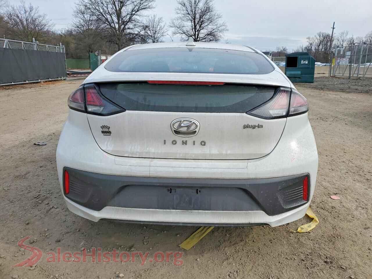 2020 HYUNDAI IONIQ PLUG-IN HYBRID VIN KMHC75LD8LU225327, left side view