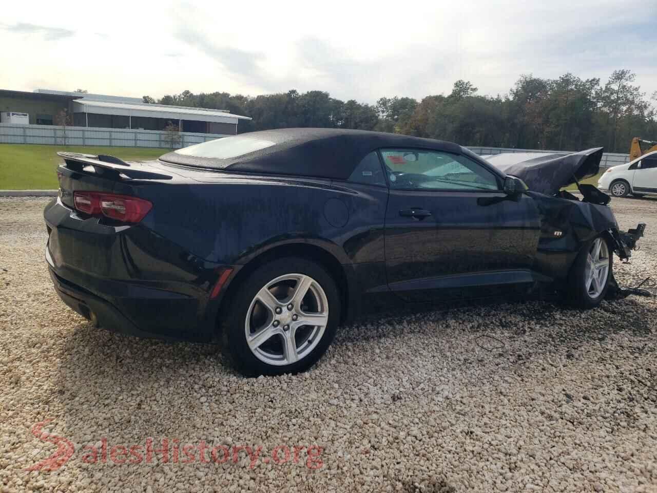 2022 CHEVROLET CAMARO VIN 1G1FB3DX2N0107676, right side view