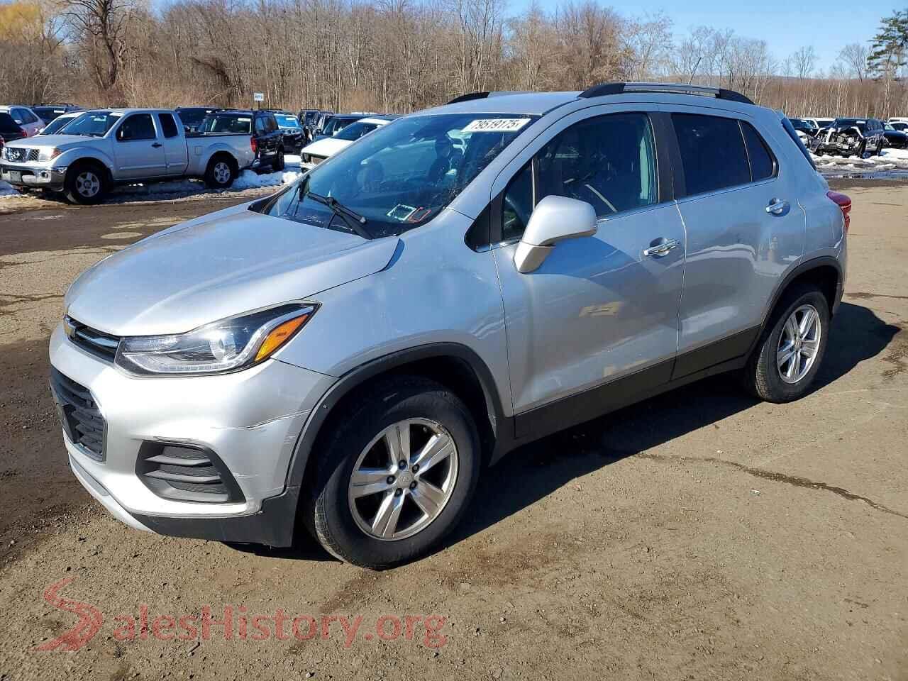 2018 CHEVROLET TRAX VIN 3GNCJPSB0JL227640, auction photo