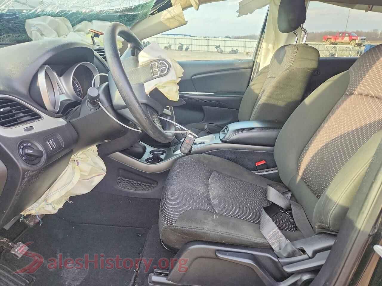 2020 DODGE JOURNEY VIN 3C4PDCAB2LT277132, engine bay