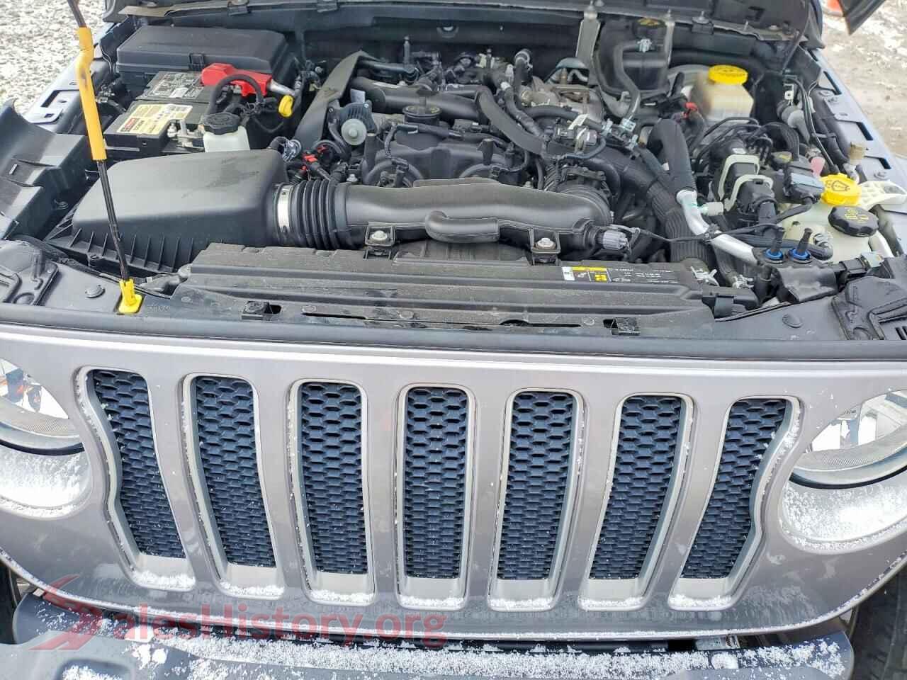 2019 JEEP WRANGLER VIN 1C4HJXEG4KW663750, wheel and tire