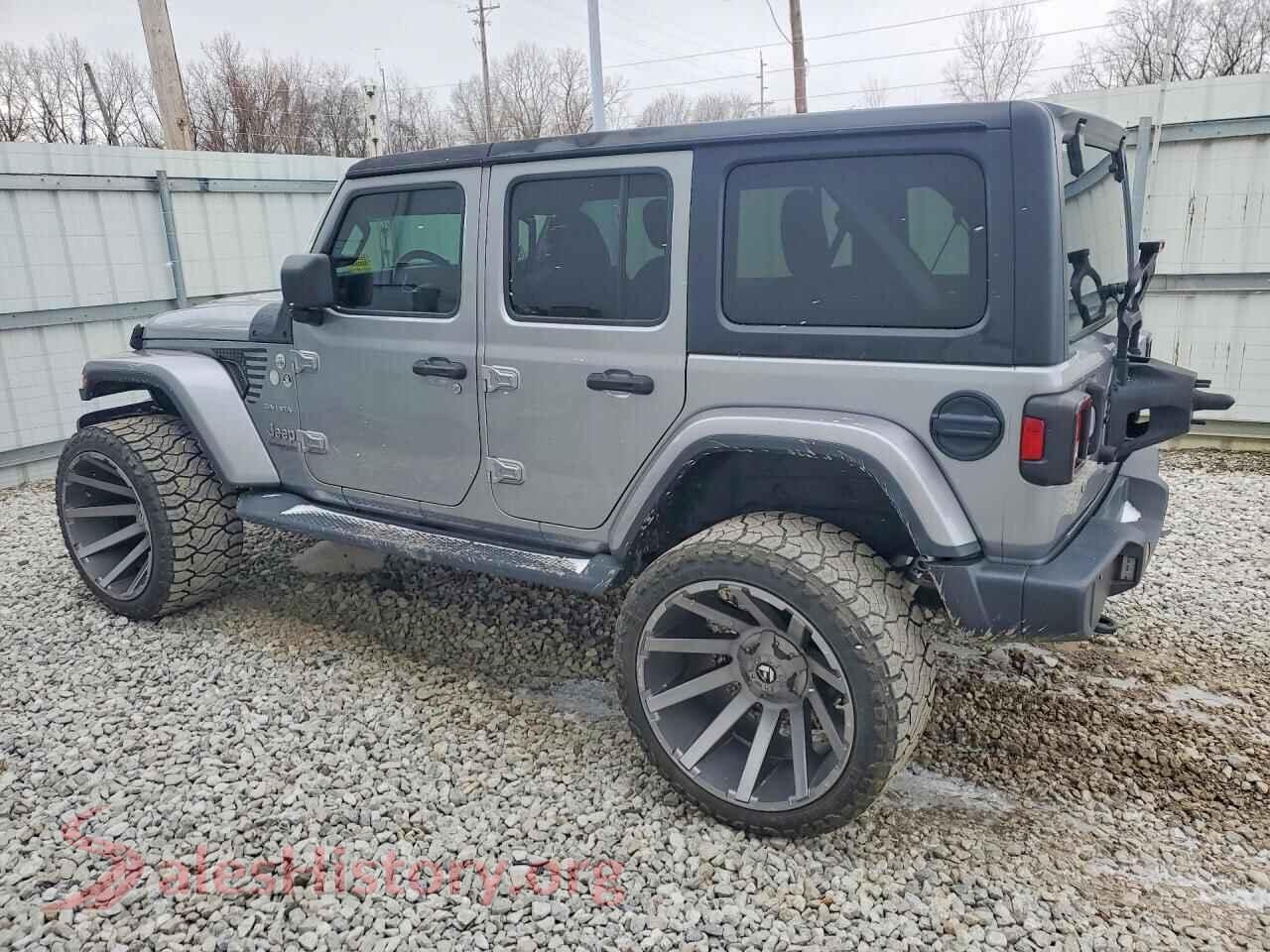 2019 JEEP WRANGLER VIN 1C4HJXEG4KW663750, front view