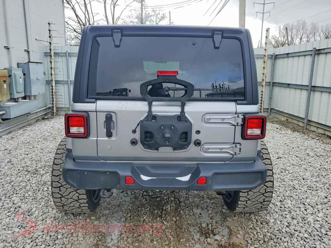 2019 JEEP WRANGLER VIN 1C4HJXEG4KW663750, left side view