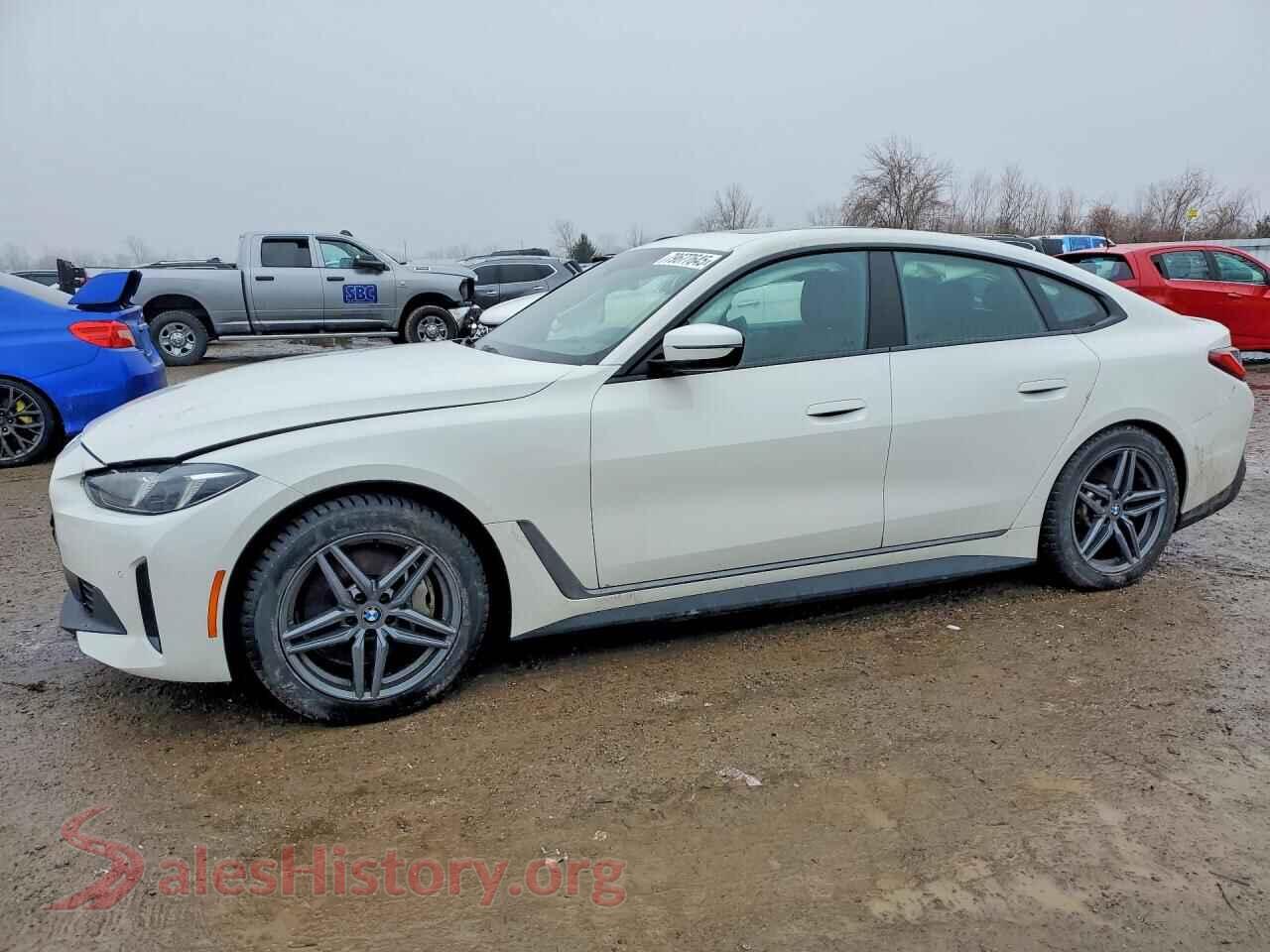 2025 BMW ALL OTHER VIN WBY23HD04SFU71589, front 3/4 view