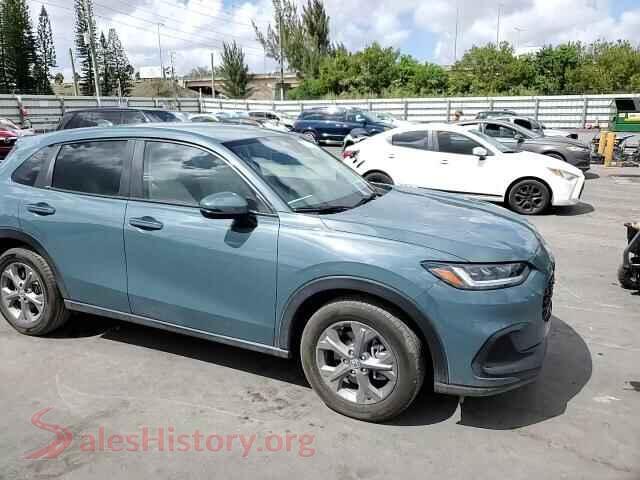 2026 HONDA HR-V VIN 3CZRZ1H3XTM712321, damage close-up