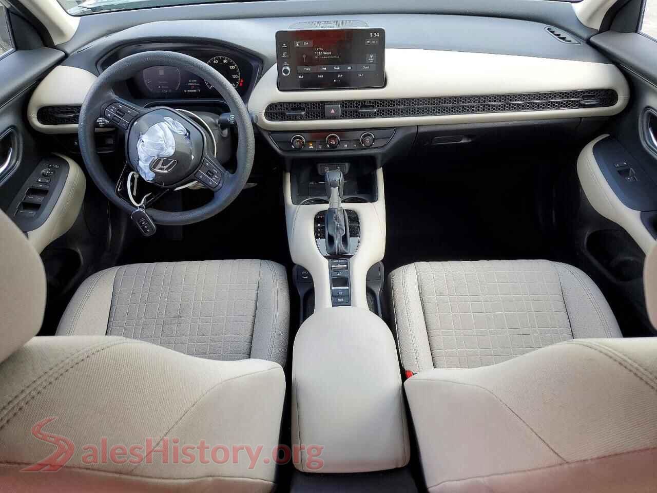 2026 HONDA HR-V VIN 3CZRZ1H3XTM712321, interior dashboard