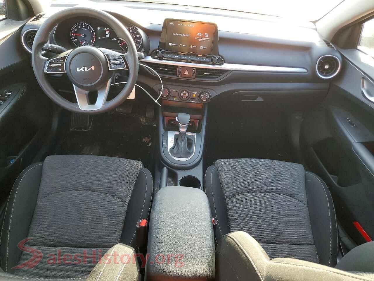 2023 KIA FORTE VIN 3KPF24AD7PE657070, interior dashboard