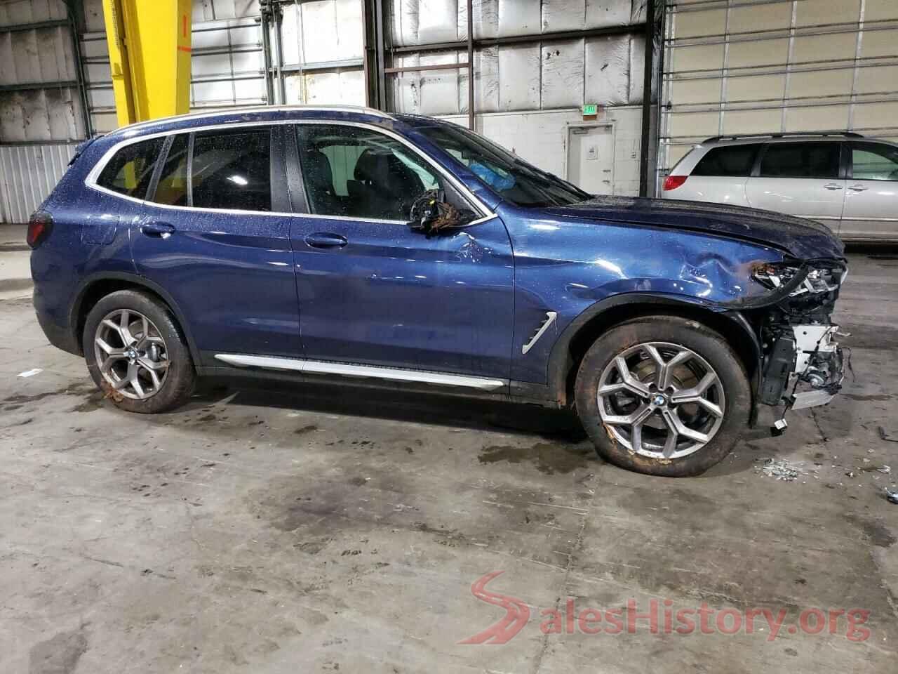 5UX53DP01N9J31739 2022 BMW X3