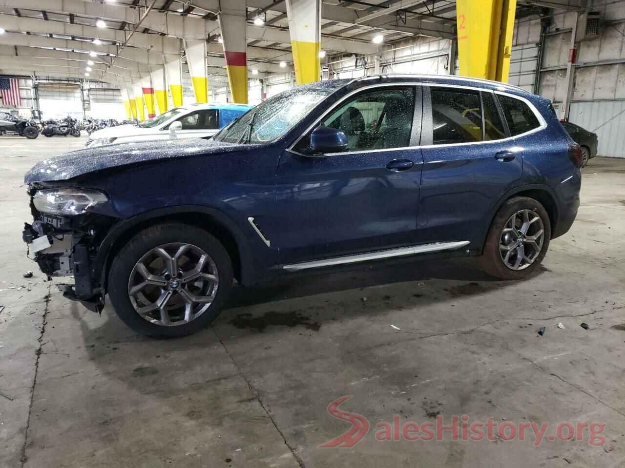 5UX53DP01N9J31739 2022 BMW X3